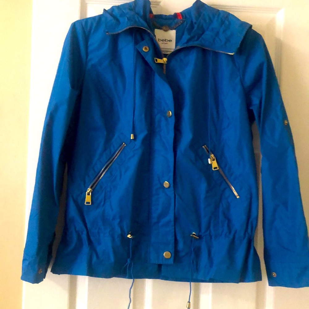 Bebe Small Spring Blue Jacket - image 1